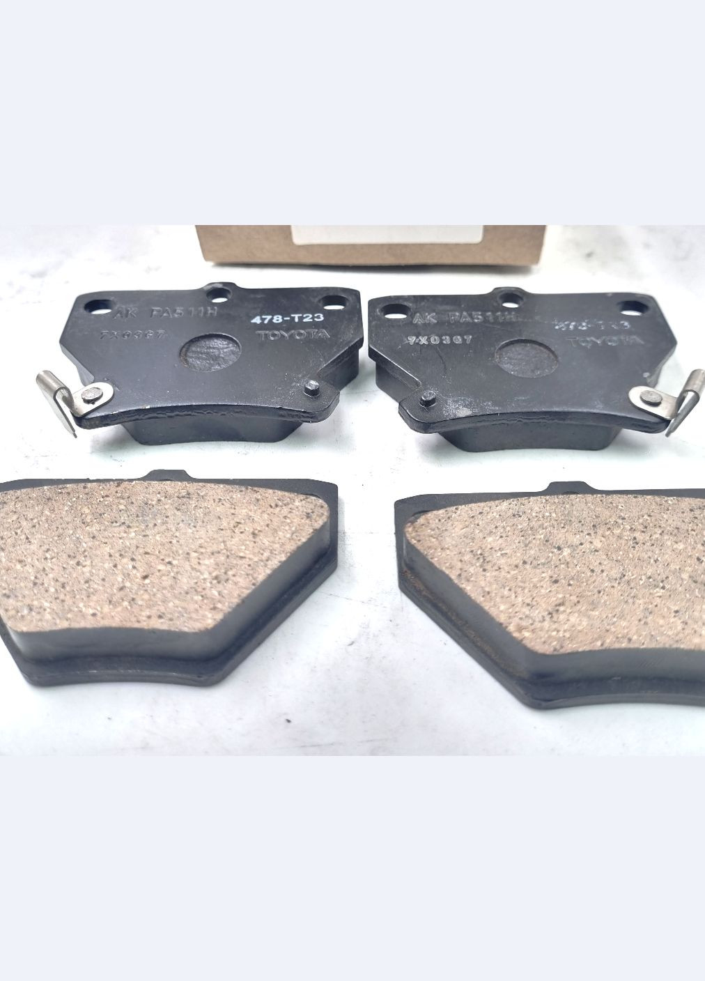 Задні гальмівні колодки BP1723 Королла, Яріс 1999–2007 04466-YZZAE MATOMI Corolla (345738386)