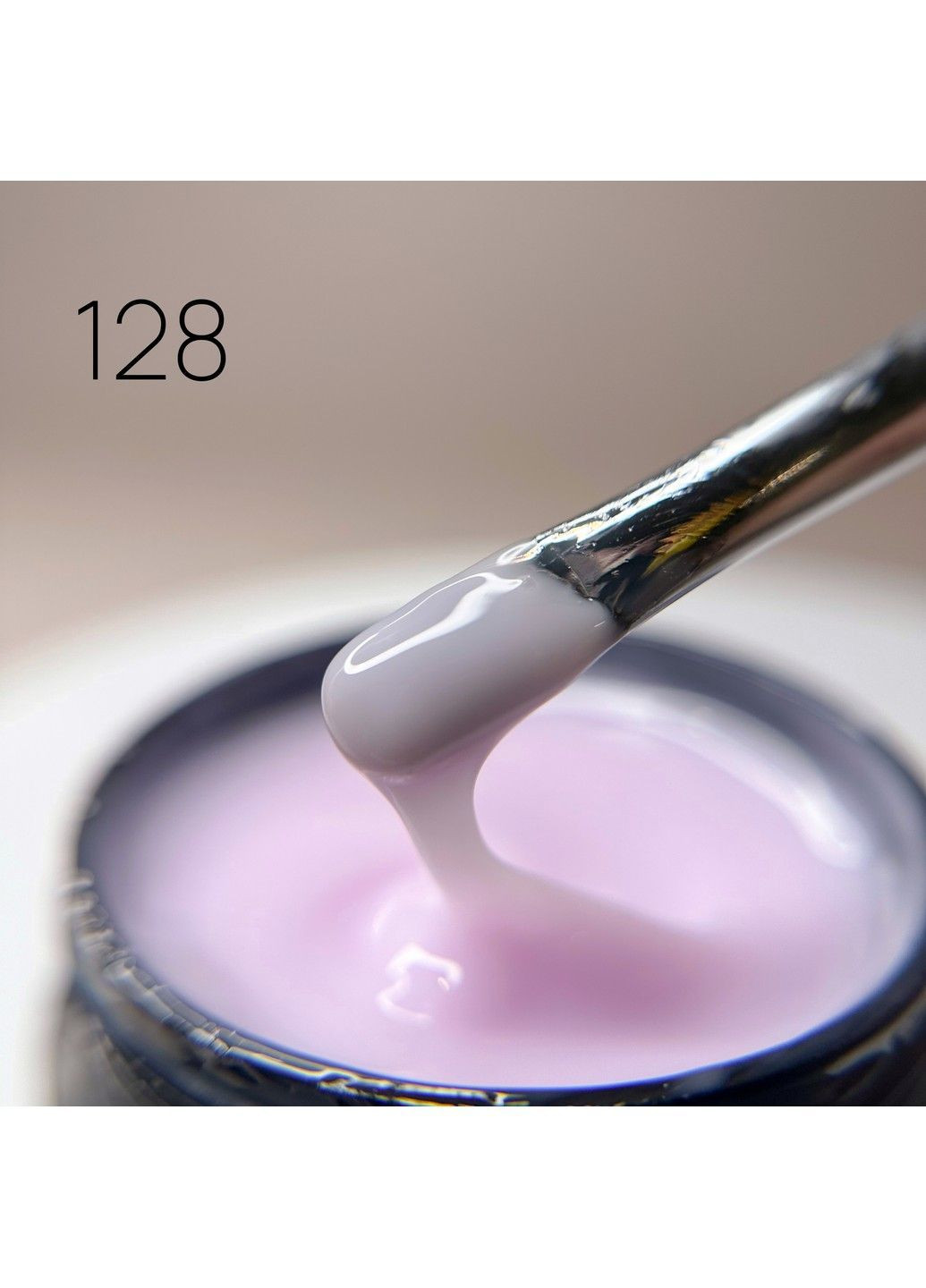 Kонструирующий гель Crystal Builder Gel 128 Без ТРО Нежная лаванда 30 мл Loya (365061615)