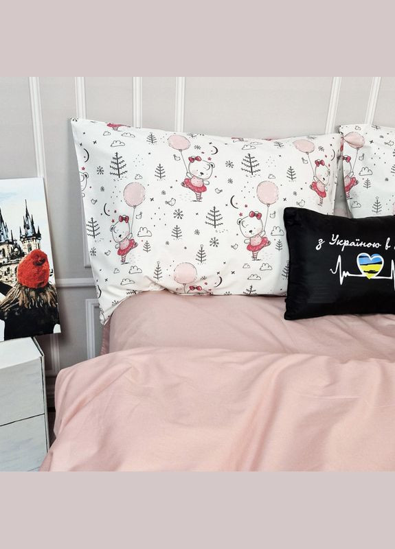 Постільна білизна Пудрова кулька Ранфорс Підліткове MERISET (306739845)