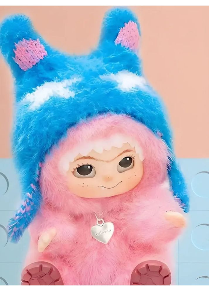 М'яка плюшева дитяча іграшка сюрприз Labubu Вакуку лабубу фігурка 15 см для дітей аксесуар для сумки/рюкзака VTech (359459765)