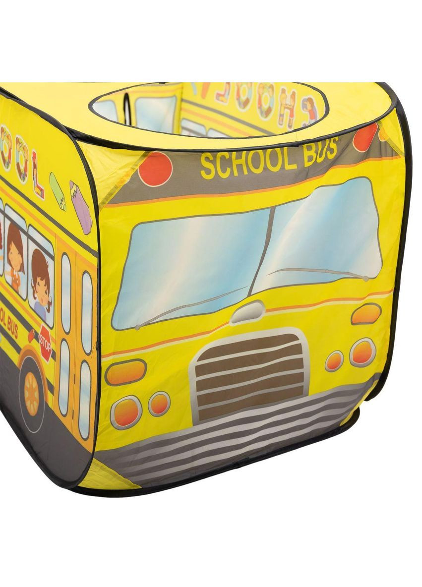 Детская игровая палатка "Школьный автобус" 110×70×66 см палатка для детей Желтая HP-S-5NDY LUGI (370801929)