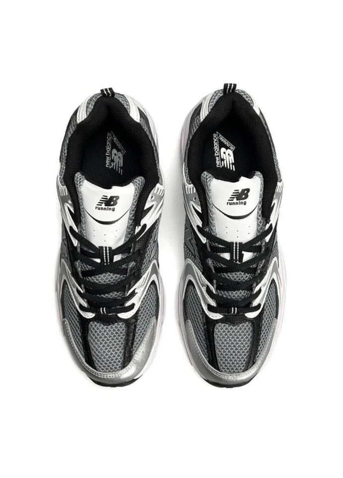 Темно-сірі кросівки silver grey black (розмір ) No Brand 530 Premium