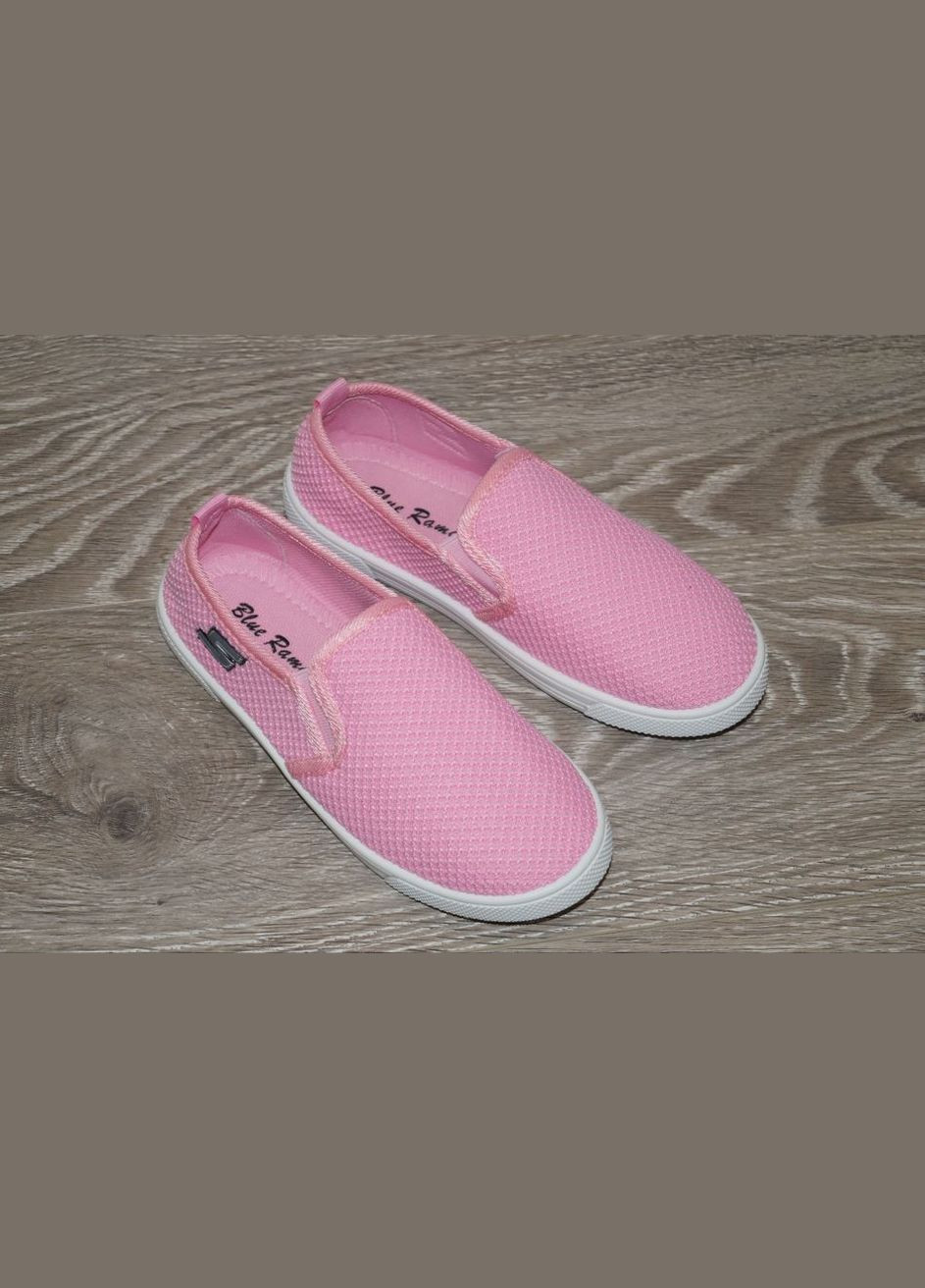 Сліпони літні для дівчинки рожеві Blue Rama (282957126)