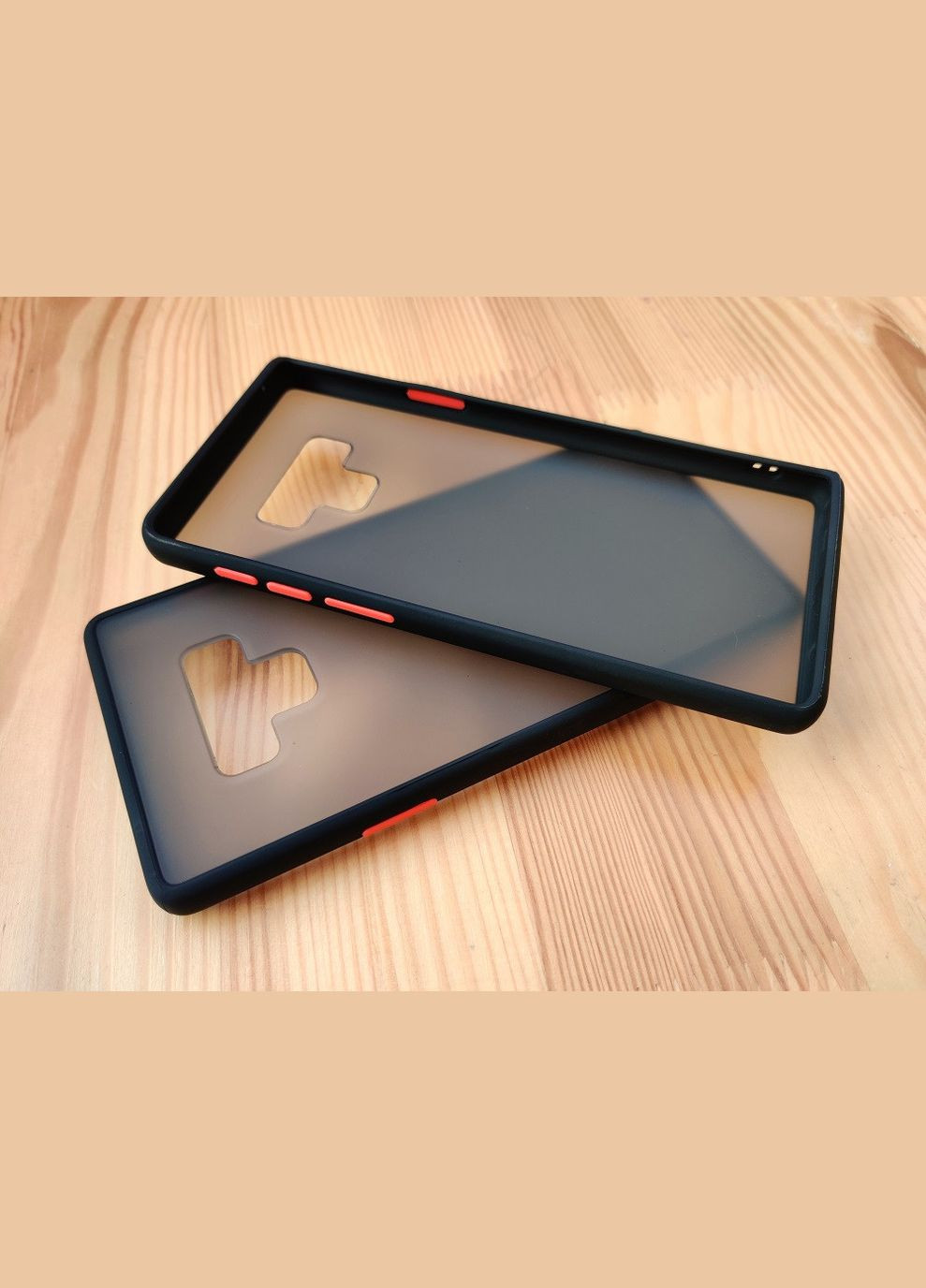 Протиударний матовий чохол для Samsung Galaxy Note 9 Чорний Cafele (322211382)