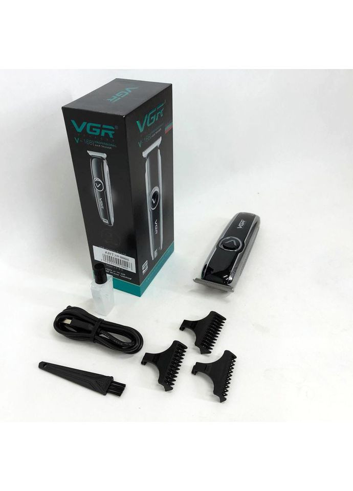 Машинка для стрижки V-168 беспроводная с комплектом насадок, Электробритва для головы VGR (365813317)