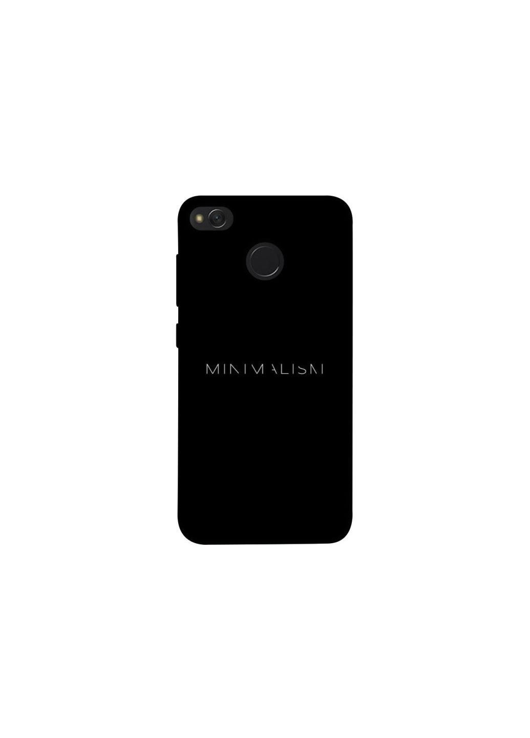 Чохол на Xiaomi Redmi 4X Minimalism Frontalka (361998051)