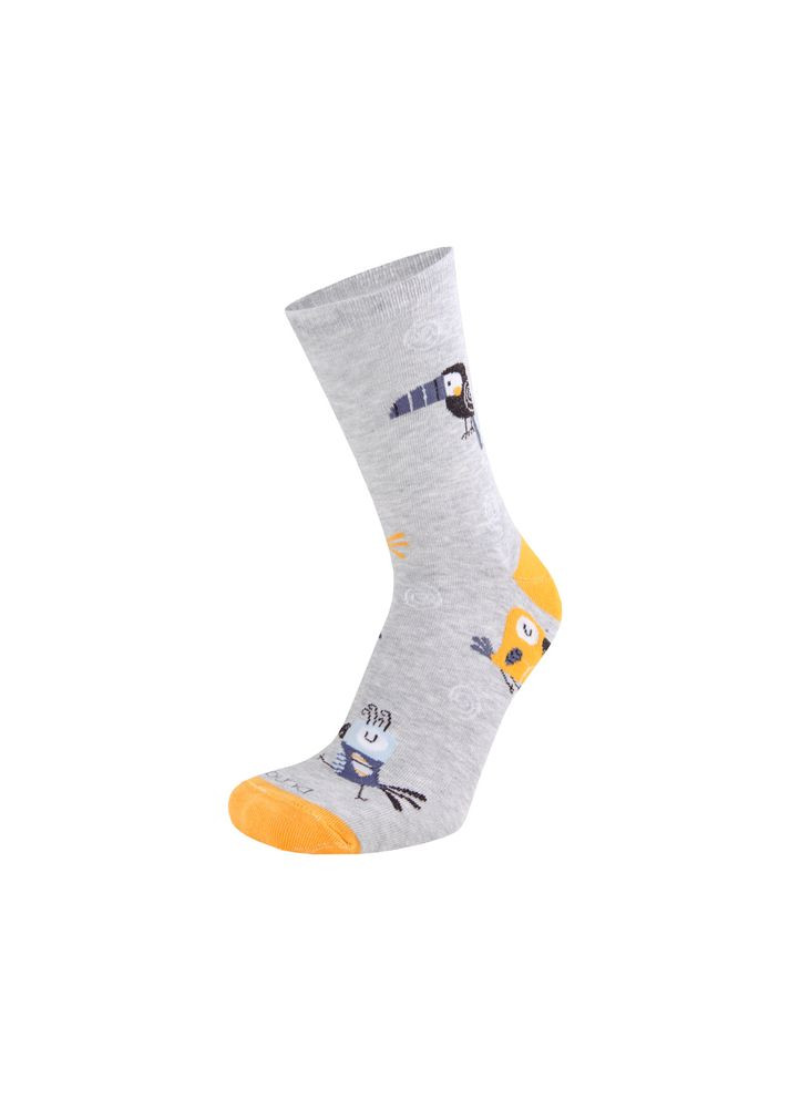 Серые носки женские 3350р.21-23 светло-серый Duna (348782443)