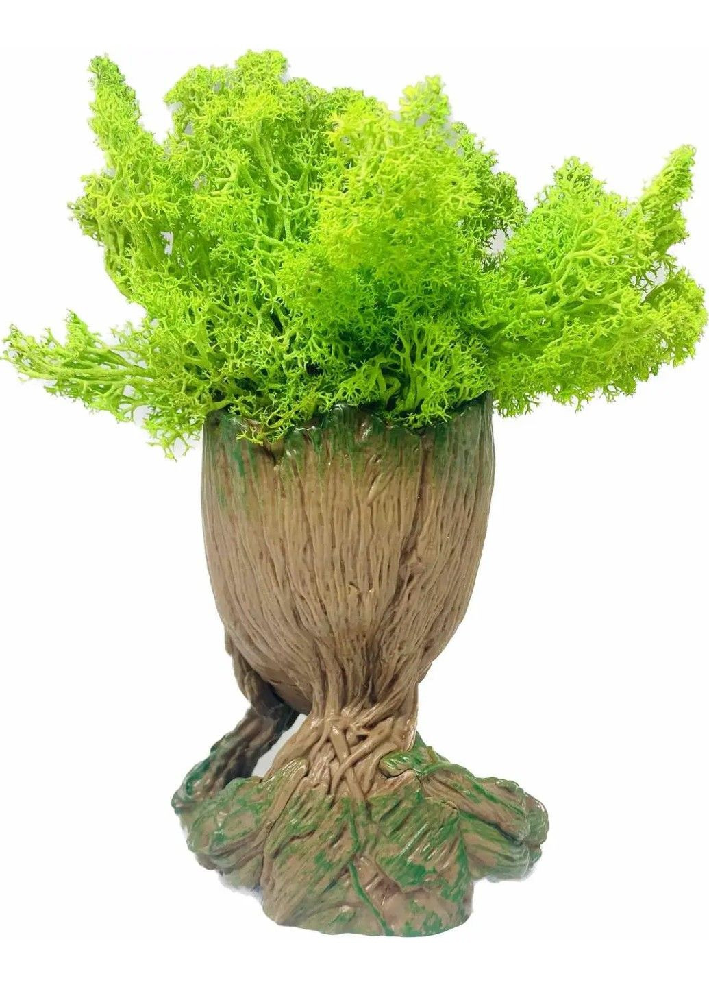 Кашпо горщик зі стабілізованим мохом Грут Groot G1 No Brand (331639554)