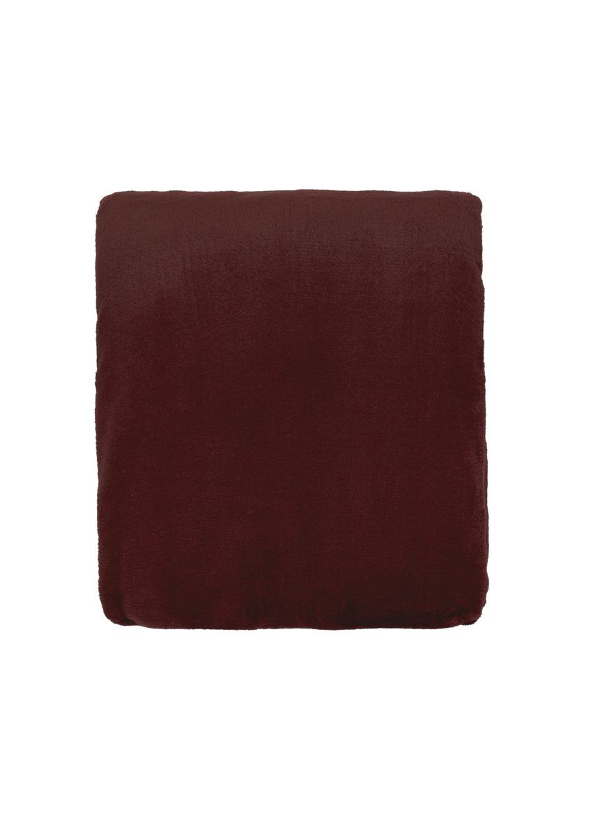 Плед Flannel ART0221SB 160х200 см бургунді Ardesto (368764661)