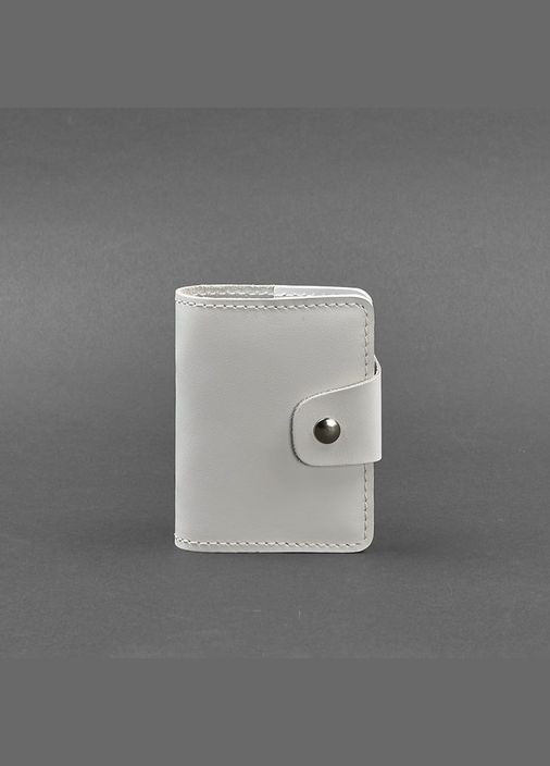 Жіночий шкіряний кард-кейс 7.1 (Книжечка) білий (A-027780) BlankNote (328444559)