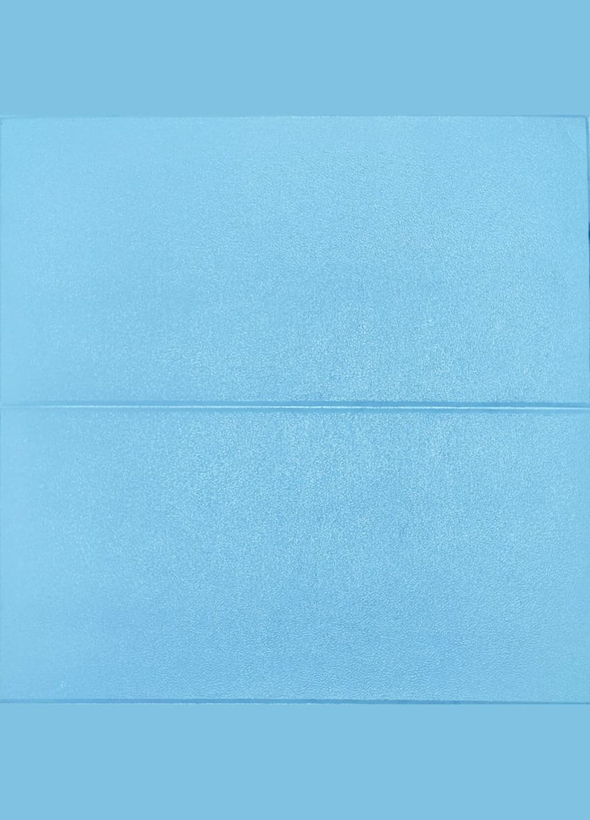 Самоклеюча 3D панель 700х600х5мм Блакитні блоки (367) SW-00001465 Sticker Wall (326063890)