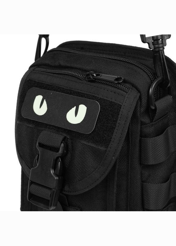 Сумка наплічна кордура Моллі, Black SILVER KNIGHT (316701417)