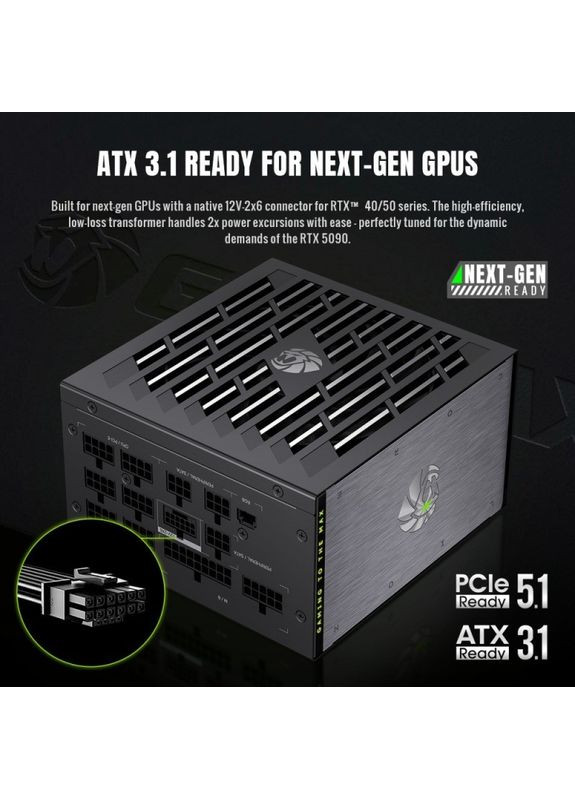 Блок питания Lion core 1200P GameMax (370033607)