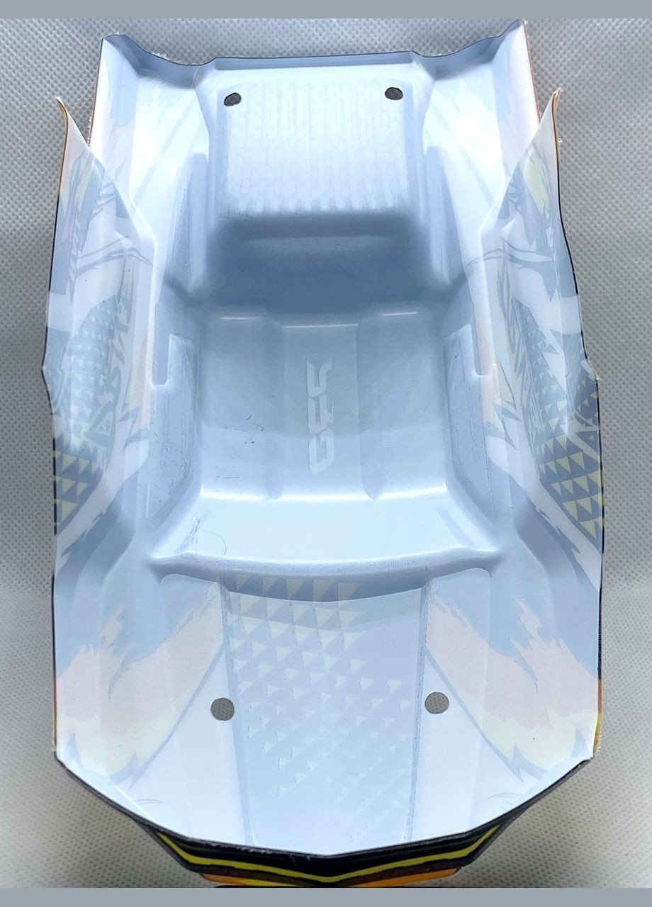 Корпус кузов для машини Conquer монстер-трак RC 1/16 Помаранчевий ( код: 16102-6211 ) WL Toys (331902339)