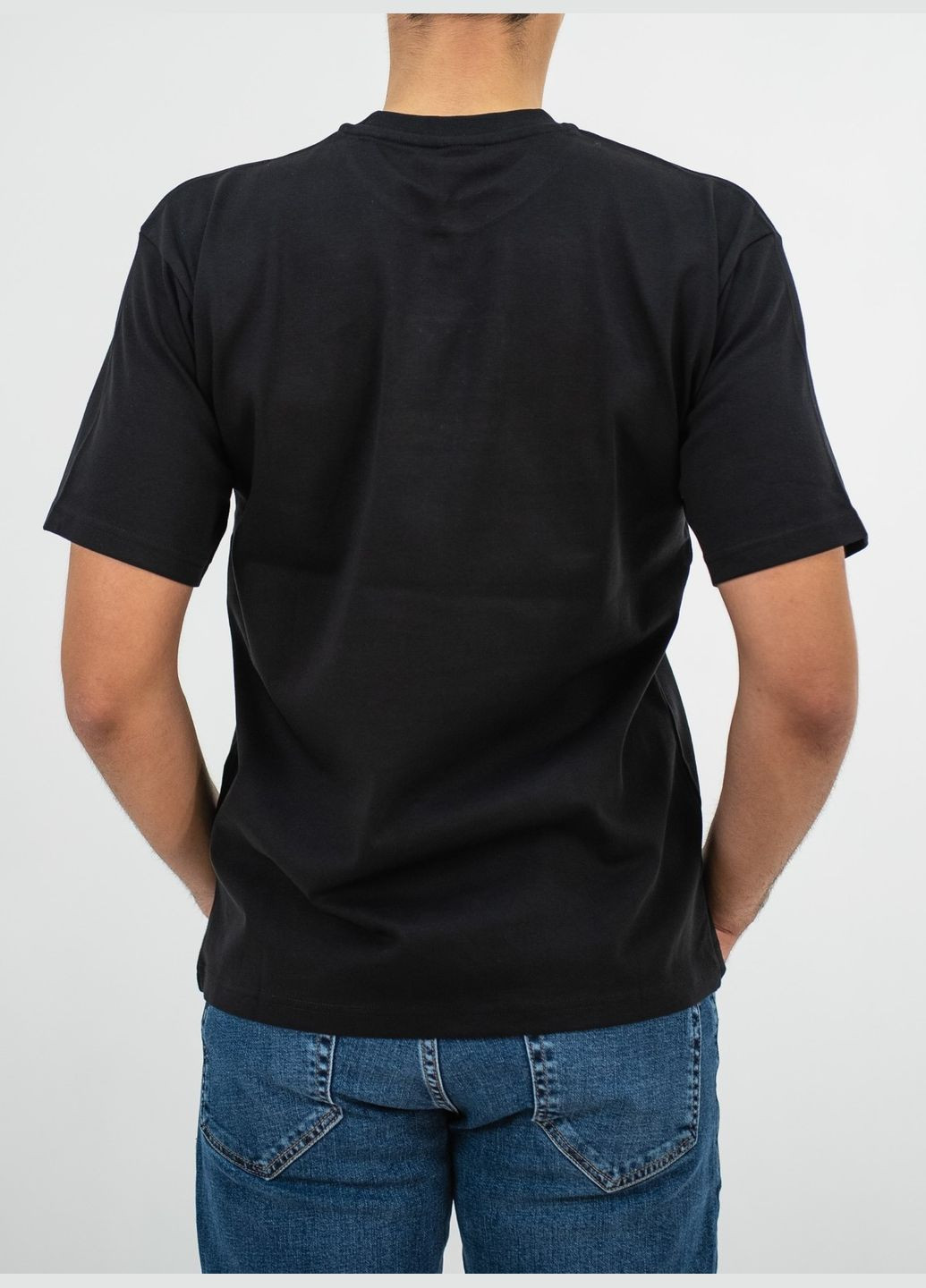 Черная футболка мужская th-3111 Tommy Hilfiger New York