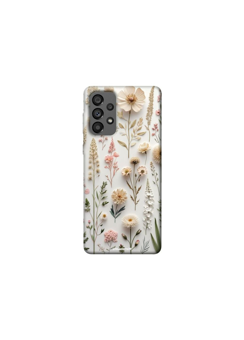 Чохол на Samsung Galaxy A73 5G Floral design ver.1 Frontalka (361338516)