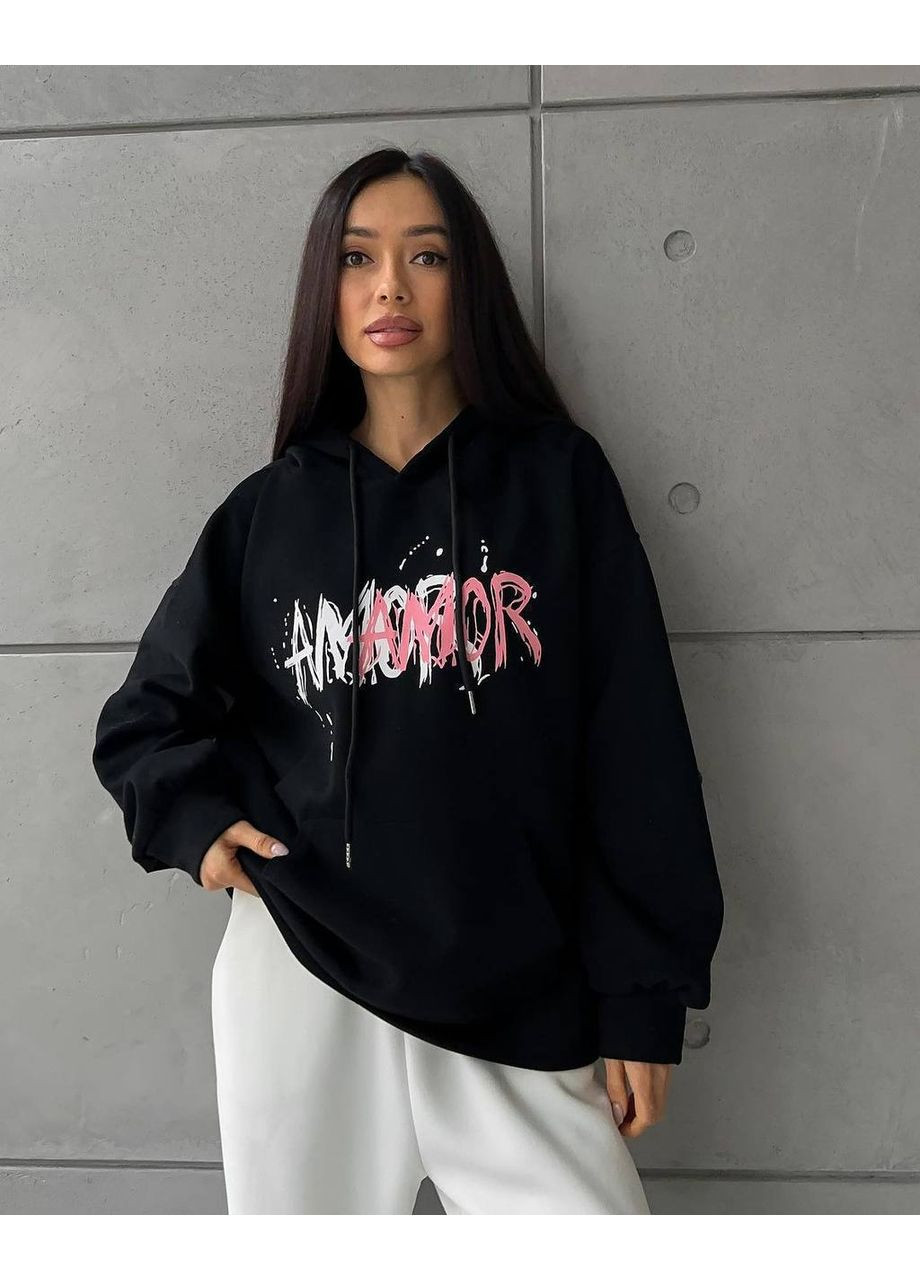 Стильный женский оверсайз худые с принтом. Україна (360548425)