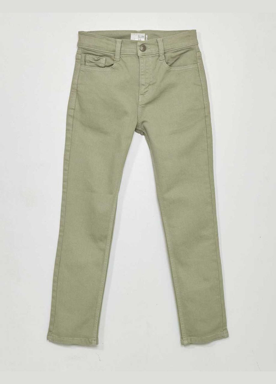 Светло-зеленые джинсы демисезон,бледно-зеленый, Kiabi