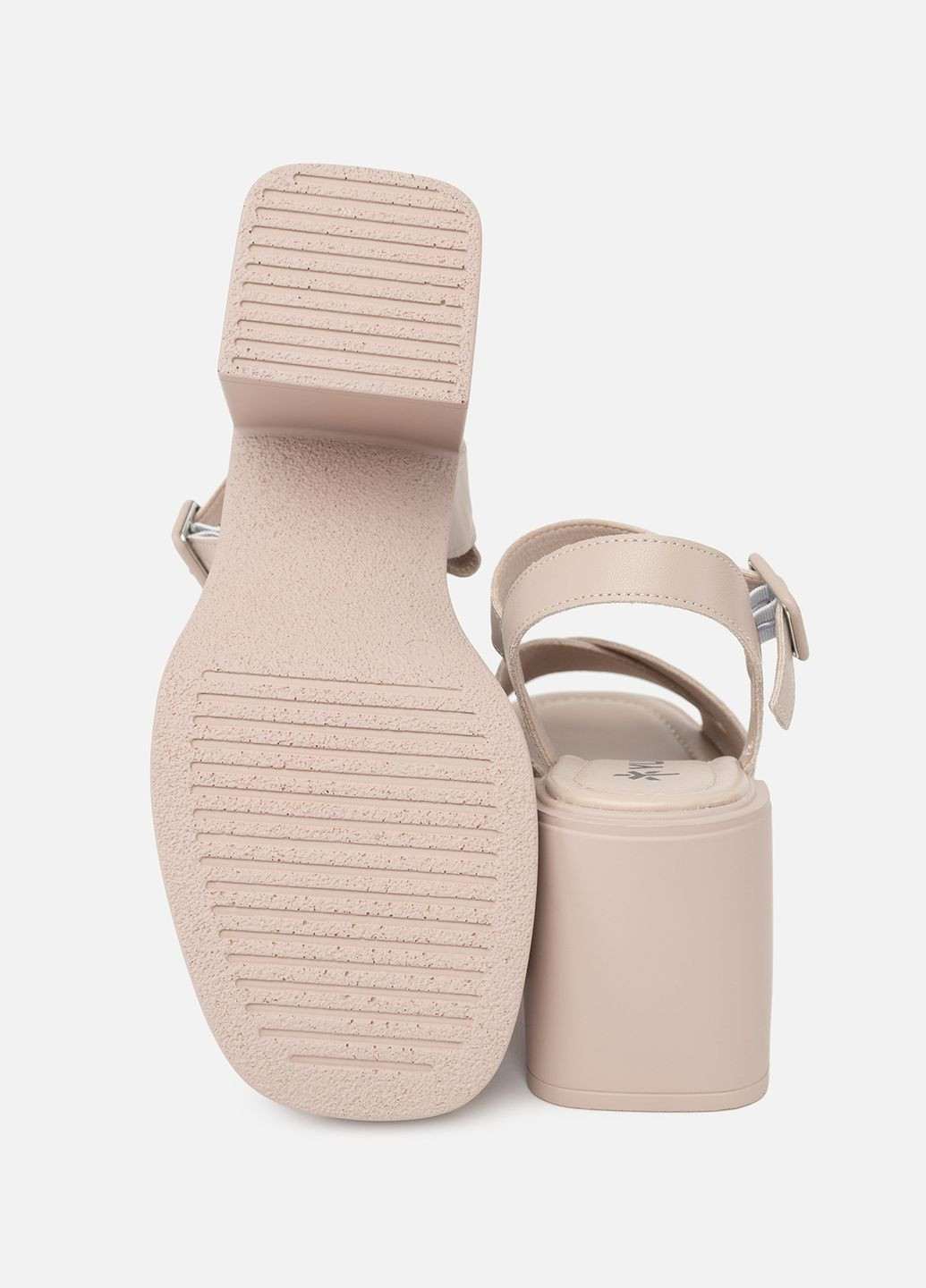 Бежевые женские босоножки цвет бежевый цб-00232979 Yuki