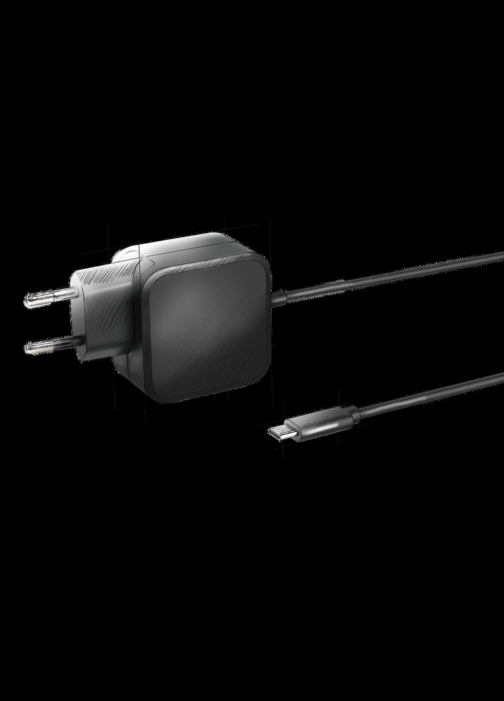 Адаптер для ноутбука 67W Mini PD Charger черный XILENCE (306813033)