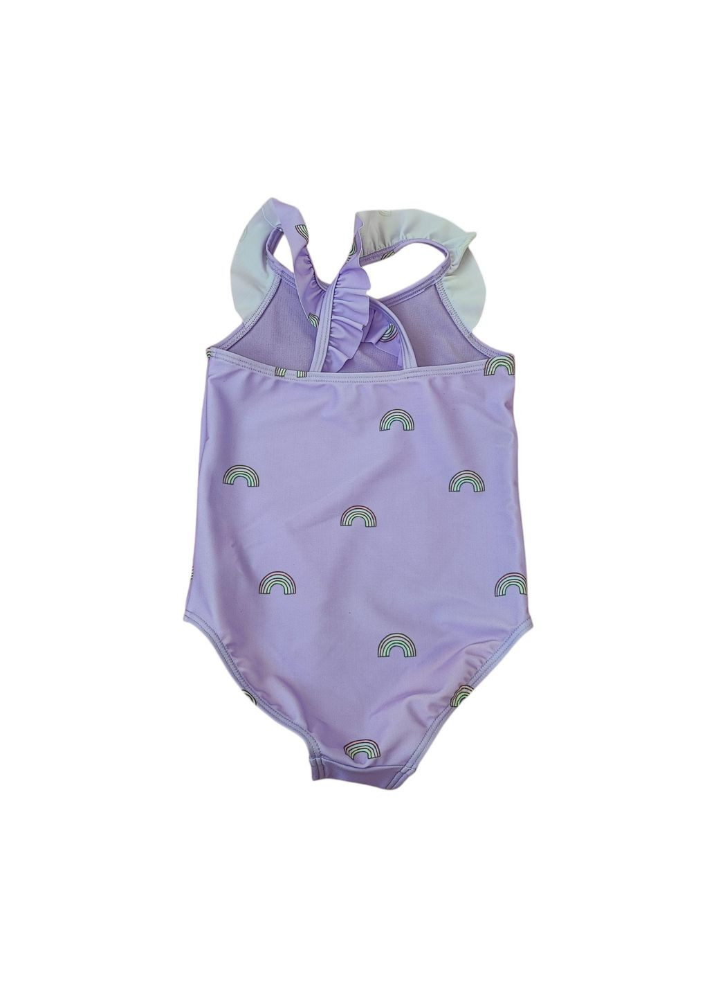 Сиреневый летний сплошной детский купальник для девочки 86-92 см сиреневый (250329071a) George