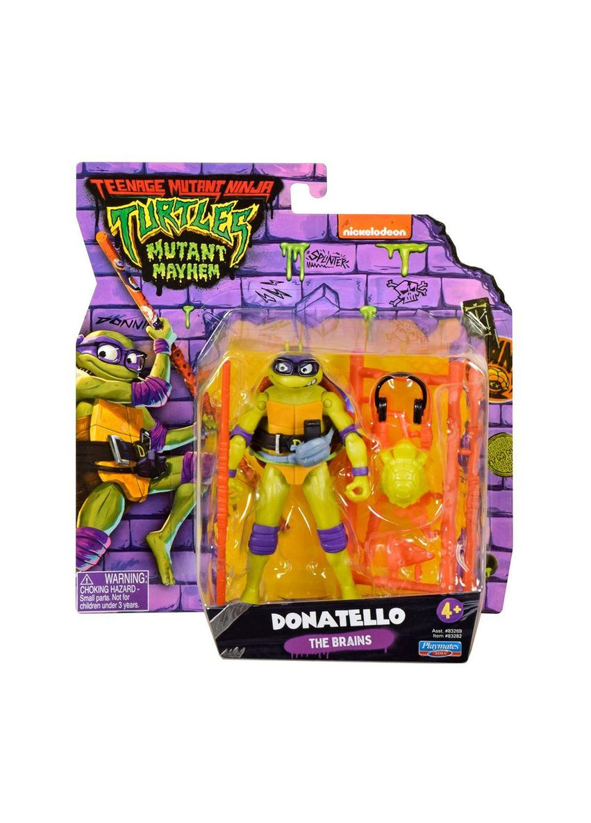 Ігрова фігурка серії «Ракушки-Ніндзя MOVIE III» – Донателло (83282) No Brand (332944752)