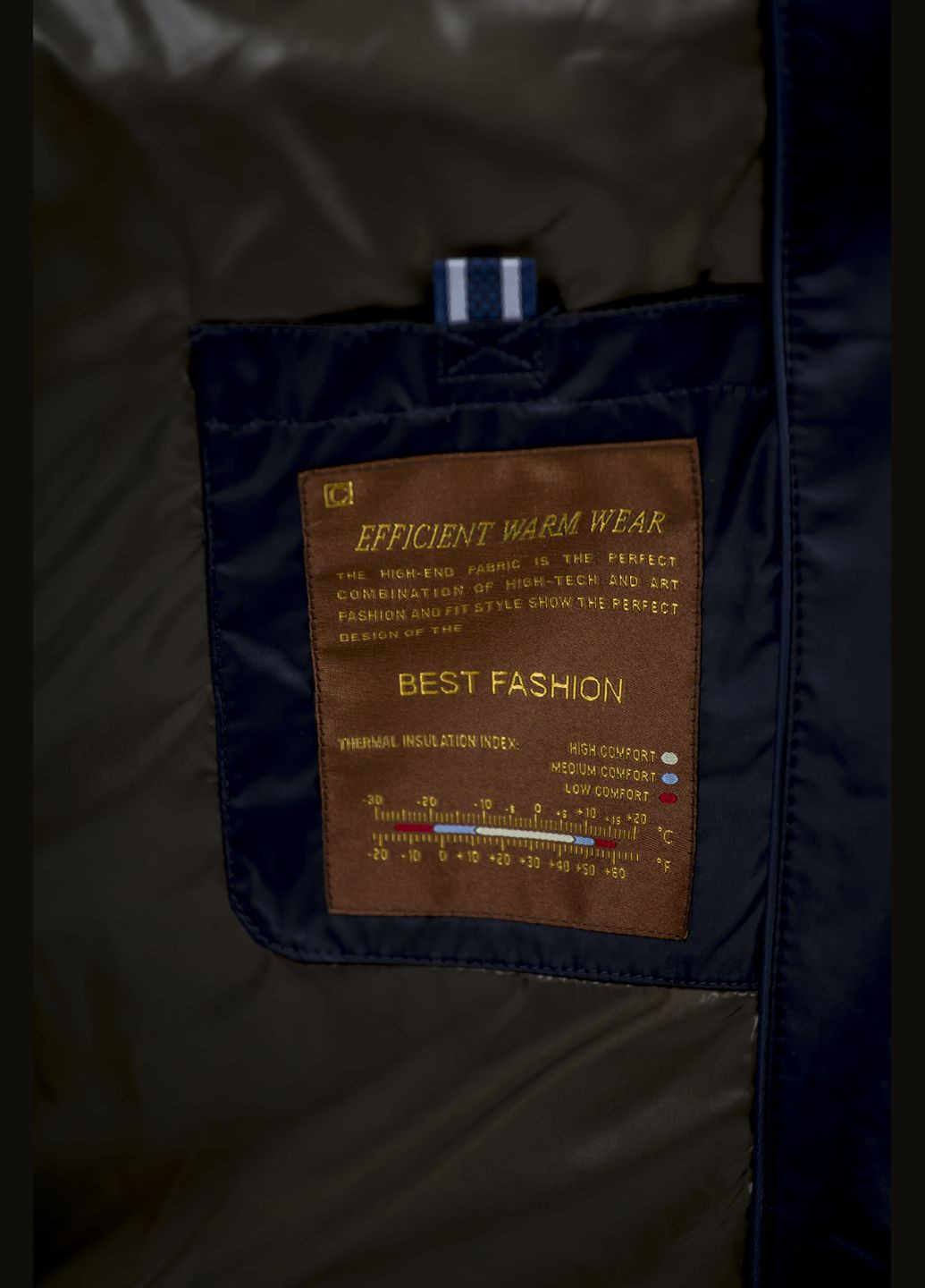 Синяя демисезонная мужская куртка (, ), 37146 City Class