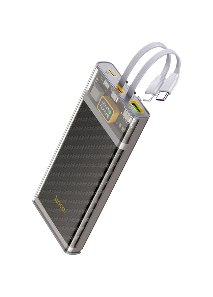 Пауэрбанк J104 Discovery edition 10000mAh 22.5W полностью совместим с кабелем Серый (6931474788955) Hoco (399515357)