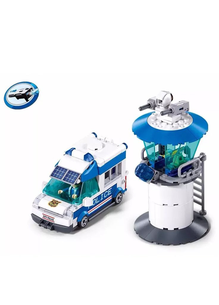 Конструктор Metropolis Супровід кримінальника 245 дет (M38-B1218) Sluban (346998894)