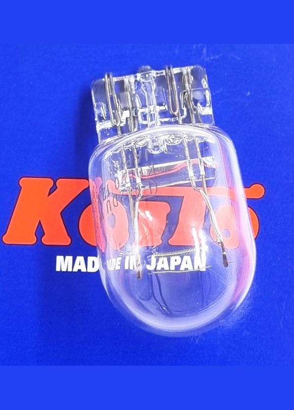 Лампочка стоп сигнала та габарита заднього ліхтаря, двонитна 1891 MS820027 Koito (360801178)