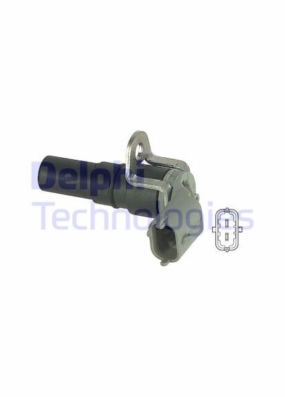 Датчик оборотов коленвала OPEL ASTRA (F48_, F08_, F69_, F35_), ASTRA H (L48, L67, L35), CORSA C (F08, F SS10824) Delphi (366184954)