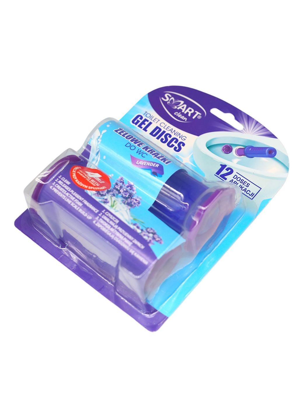 Гель-стік для унітазу Лаванда XXL 75мл (12 доз) Smart Clean (303190551)
