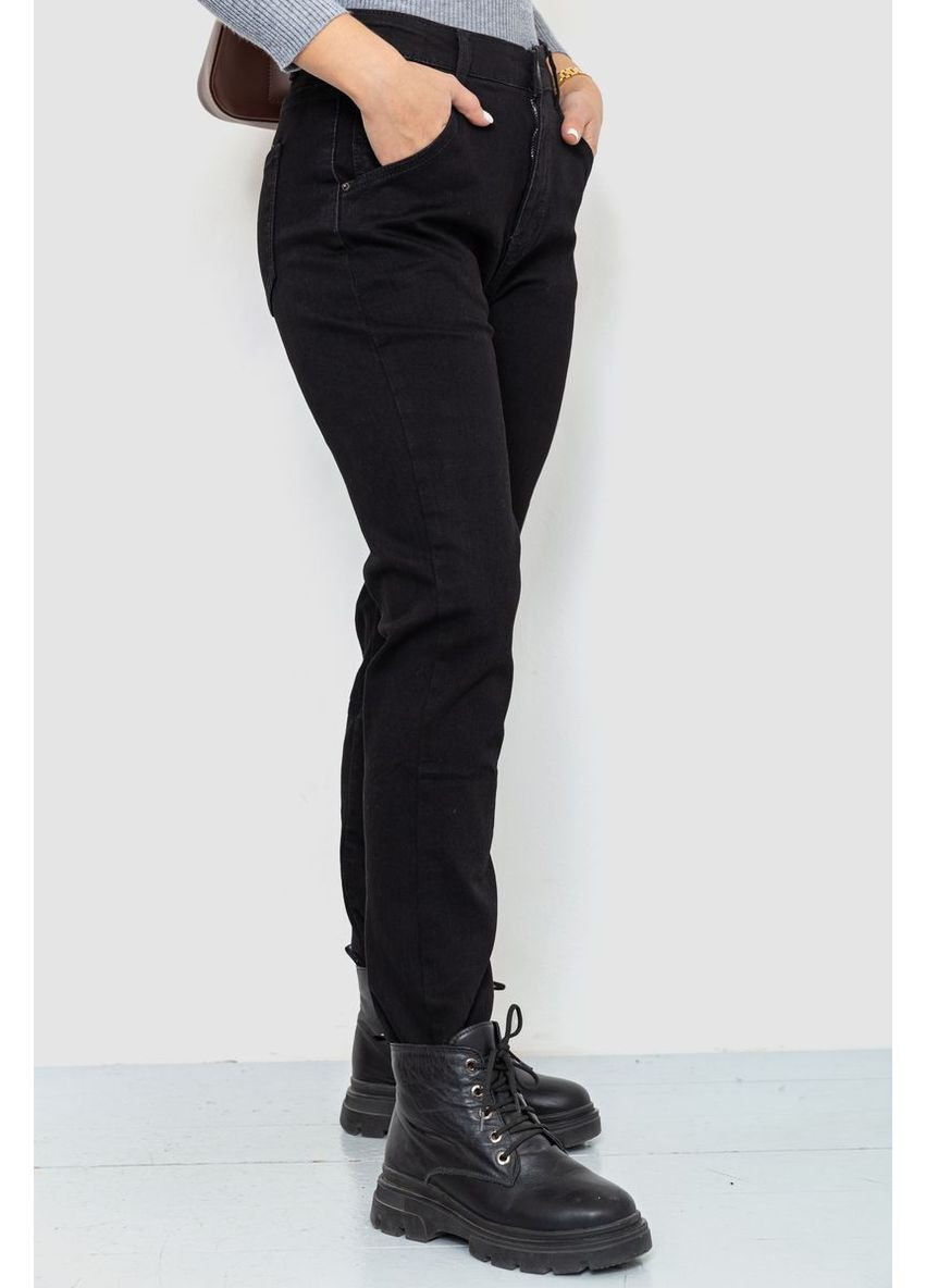 Джинси жіночі однотонні утеплені Sport Line - (367197062)