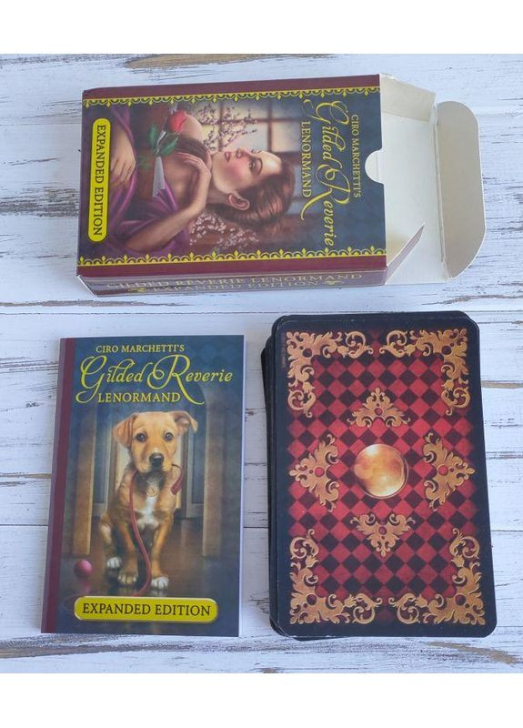 Оракул Золотые мечты Ленорман Gilded Reverie Lenormand No Brand (351372651)