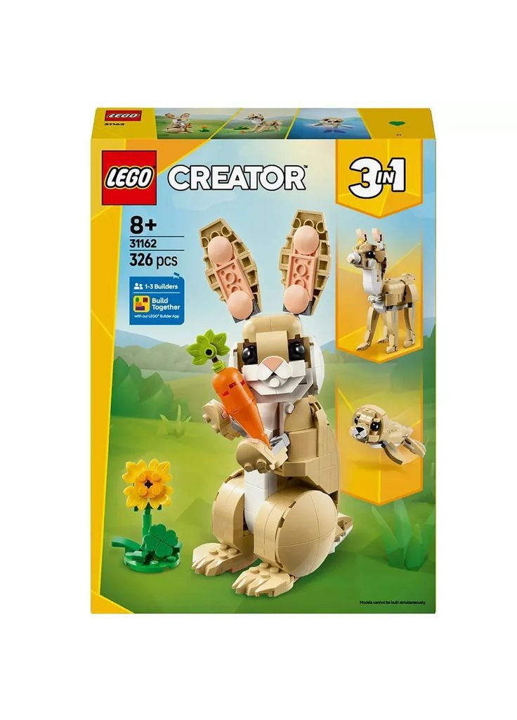 Конструктор Creator Волшебный кролик (31162) Lego (369674672)