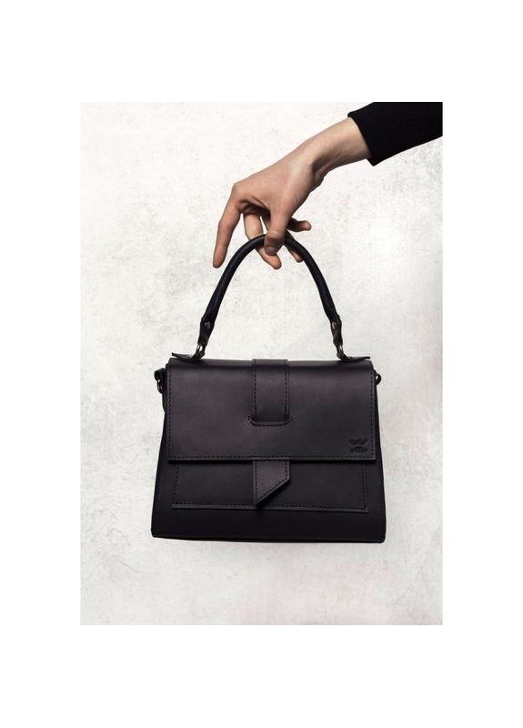Сумка жіноча шкіряна через плече Ester Чорний The Wings (302007342)
