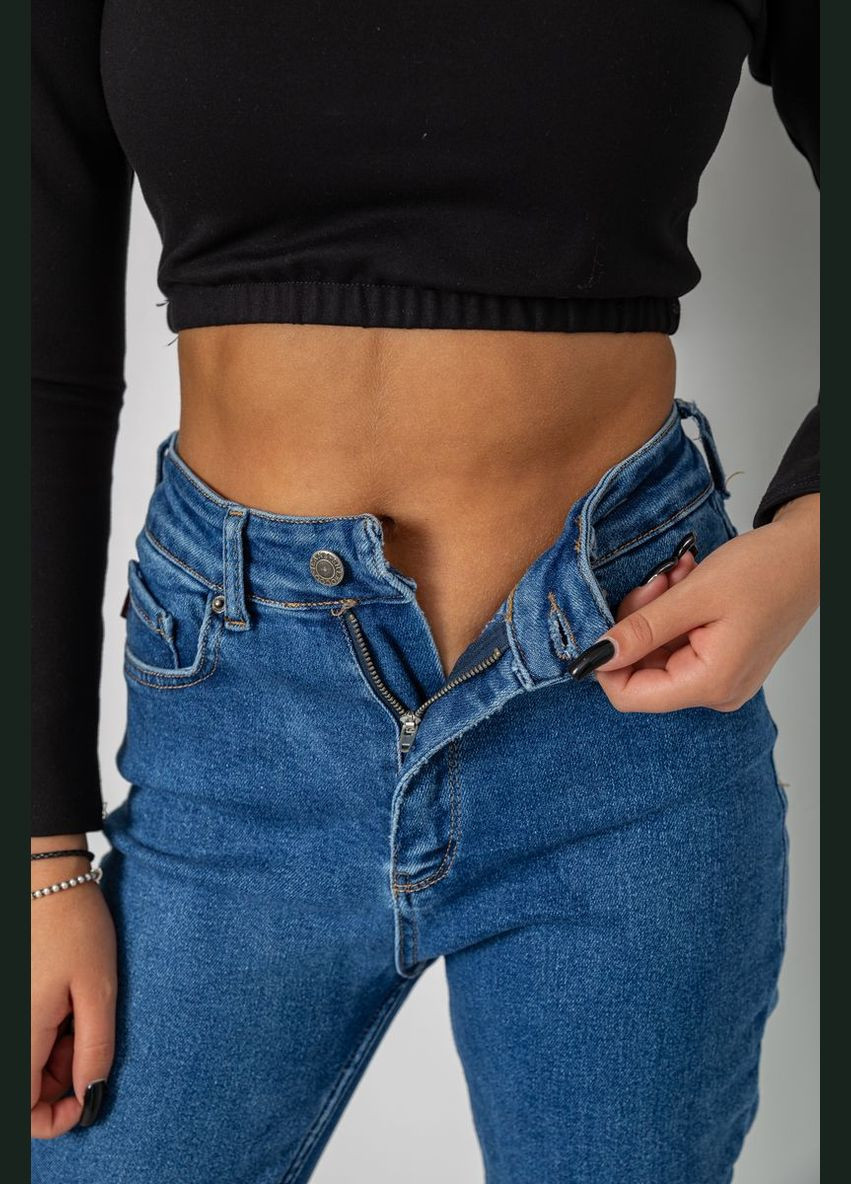 Джинсы женские Mom-fit стрейч 244R1134 Джинсы Ager - (316431319)