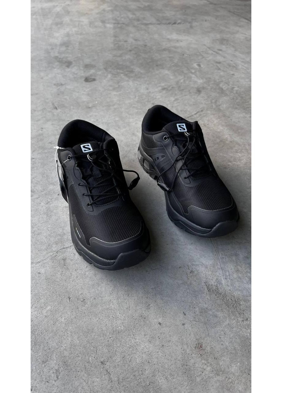 Чорні Осінні кросівки чоловічі salomon gtx 2 black gore-tex саломон No Brand