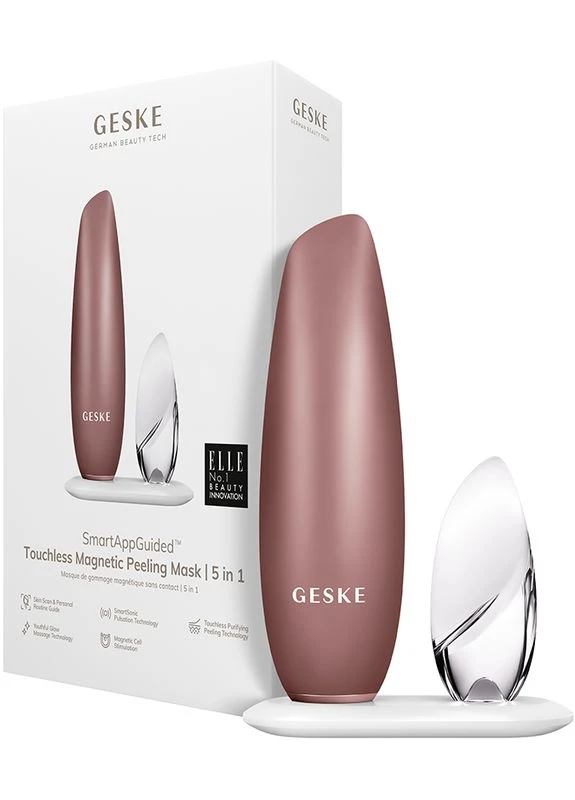Безконтактна магнітна пілінг маска Touchless Magnetic Peeling Mask 5 в 1 пудровий GESKE (352170740)