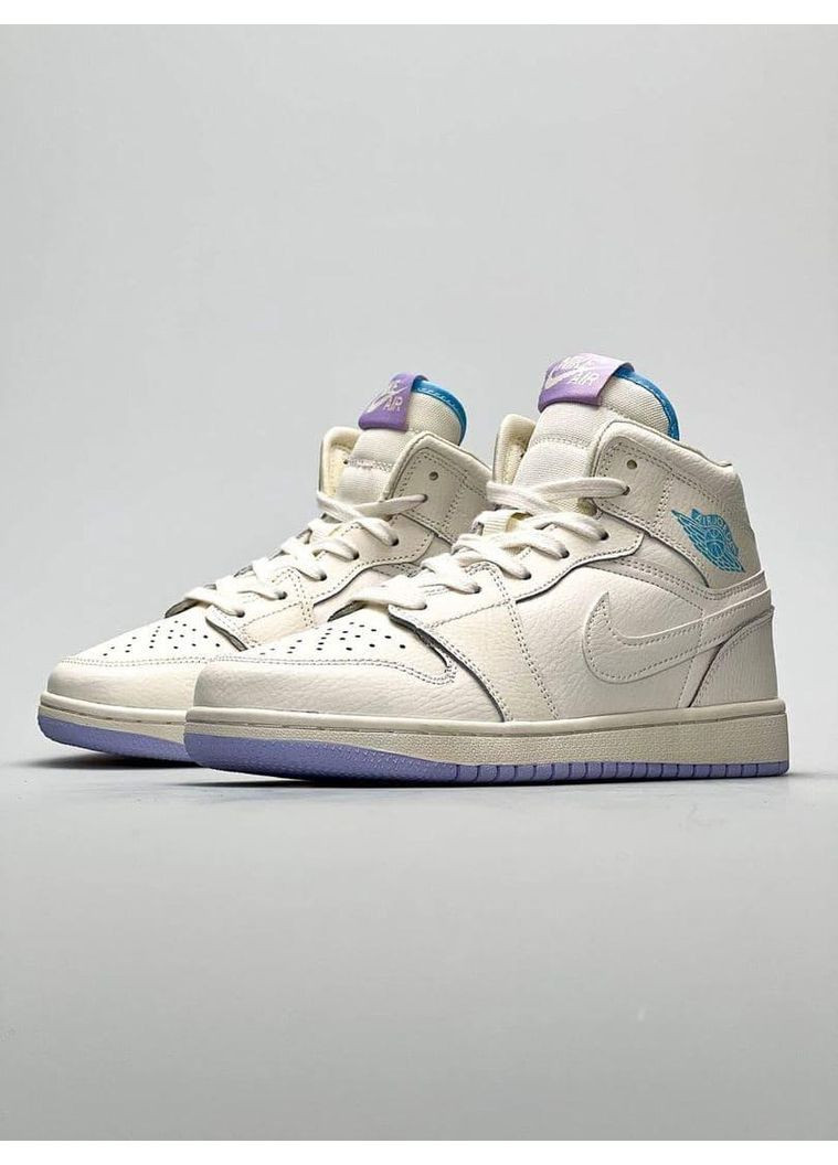 КРОСІВКИ ЖІНОЧІ NIKE AIR JORDAN 1 RETRO HIGH MILK ESSENTIAL НАЙК АІР ДЖОРДАН No Brand білі демісезони (367172783)