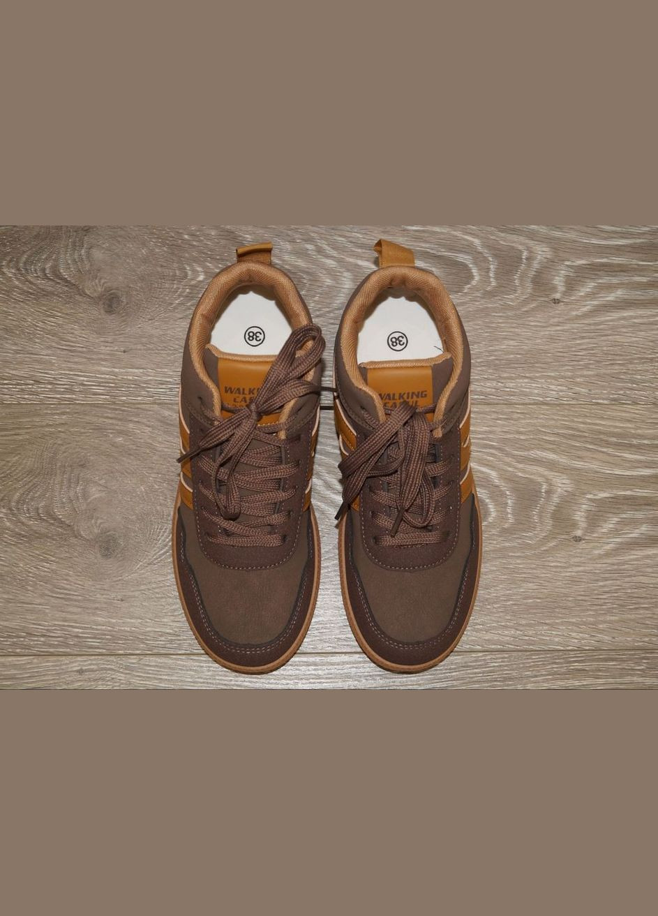 Хайтопи підліткові демісезонні / Черевики підліткові демісезонні коричневі Ashiguli (334058436)