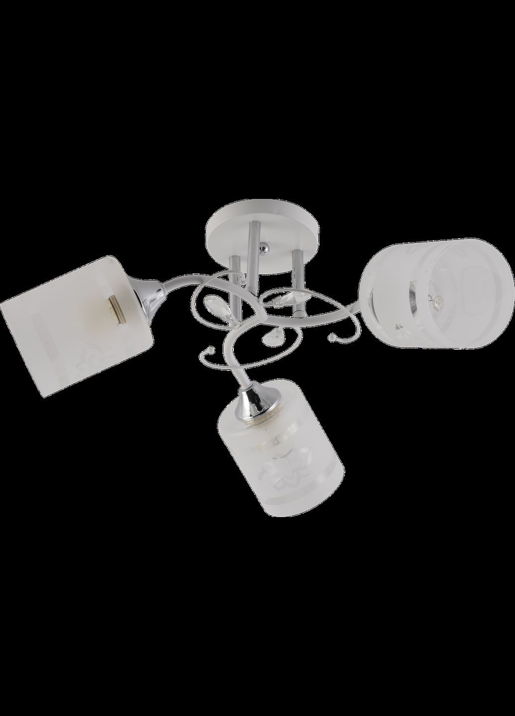 Люстра на 3 лампи біла (191524B/3) Sirius (337512905)