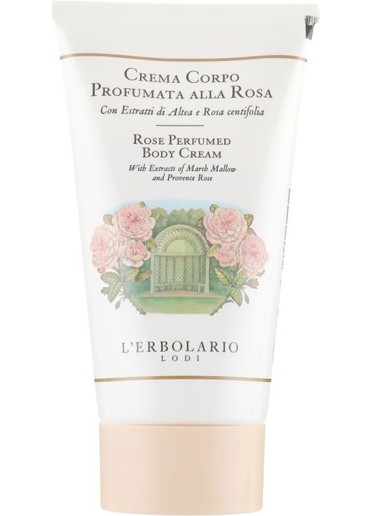 Ароматизированный крем для тела Crema Profumata Alla Rosa 150ml (50477-31735722) L'erbolario (368639255)