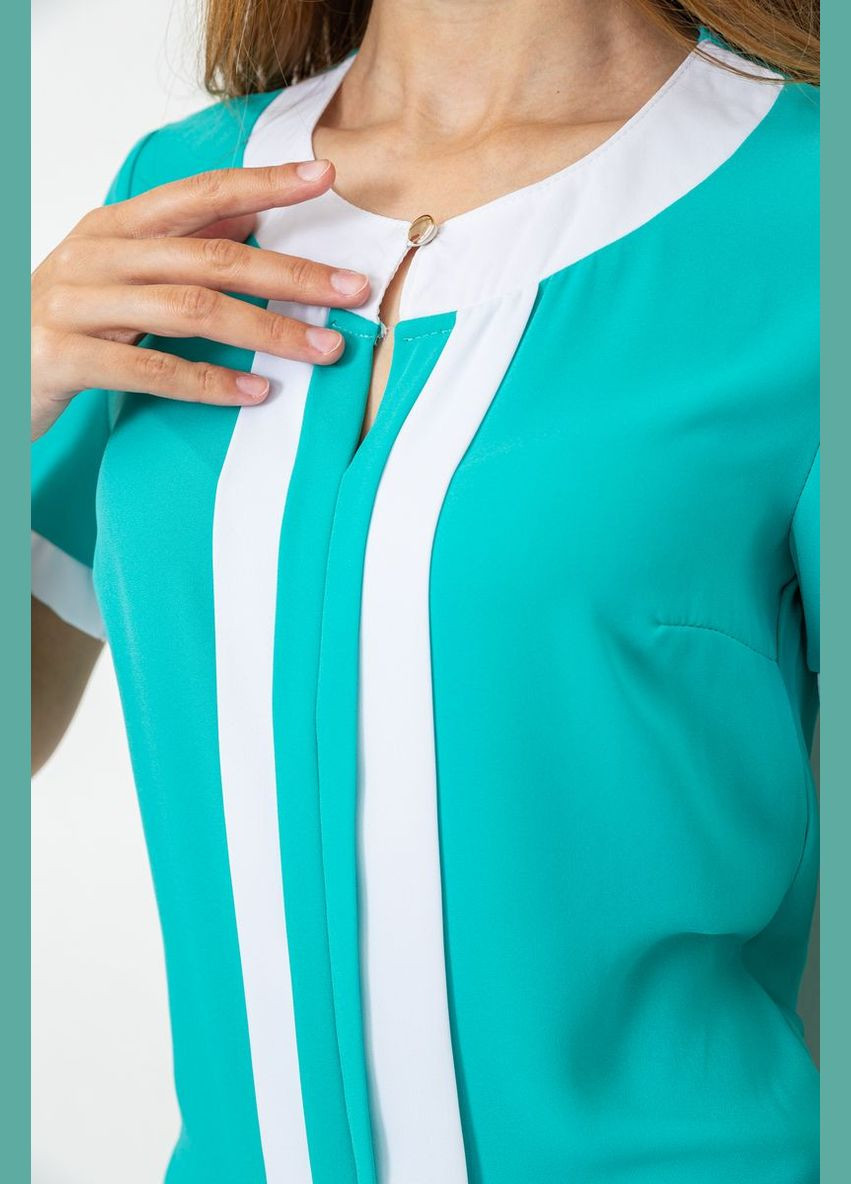 Комбинированная блуза нарядная Ager 186RA103