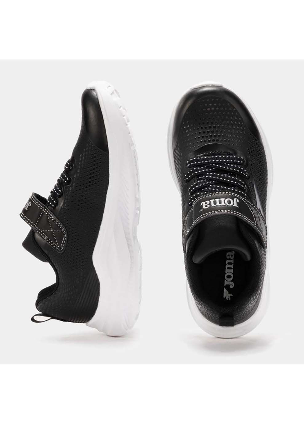 Чорні осінні кросівки дитячі horizon чорний Joma