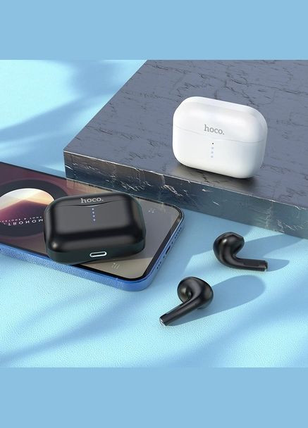 Беспроводные наушники с микрофоном EW09 Черный Hoco (360528668)