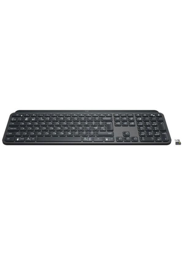 Клавіатура MX Keys Advanced for Business Wireless Illuminated UA Graphite (920010251) Logitech (278367207)