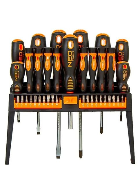 Набір викруток (PH, PZ, SL, Torx, HEX, 37 шт) магнітних + біти (23669) Neo Tools (306552072)