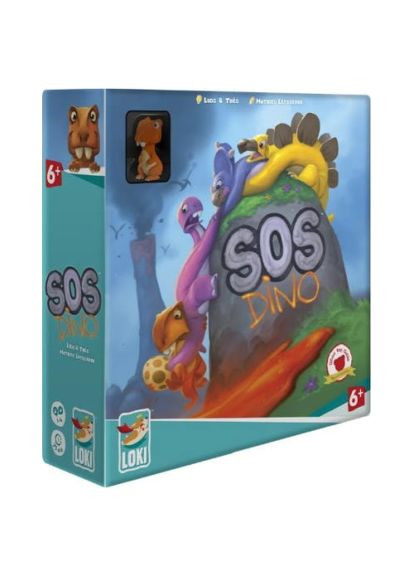 Настольная игра SOS Дино (SOS Dino) (англ.) + правила по-русски! (51474_EU) Loki SOS Діно (SOS Dino) (англ.) + правила українською (368562095)