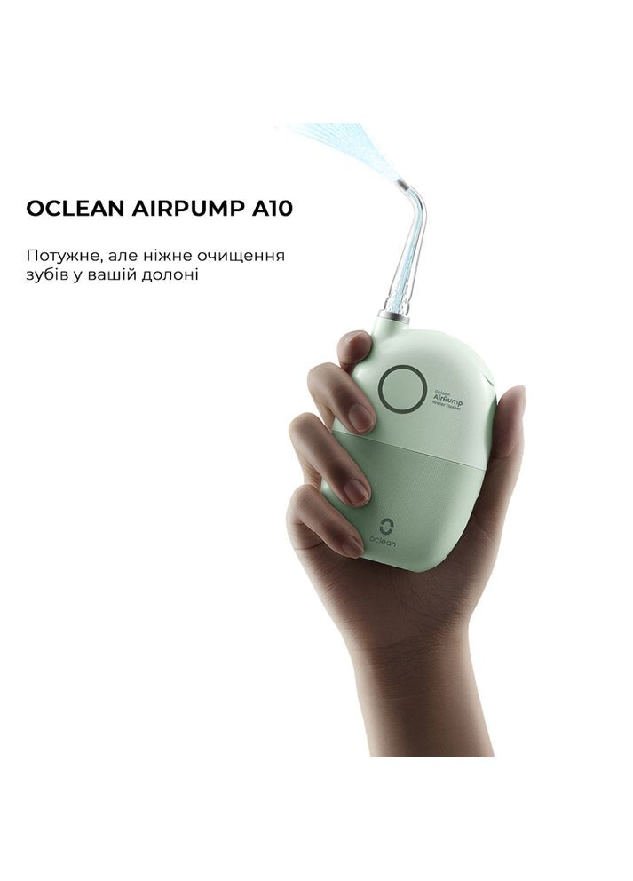 Ирригатор A10 Green (6970810555905) Oclean (323237780)